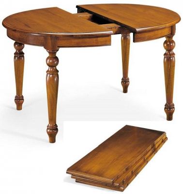 Tavolo ovale allungabile immagine 3