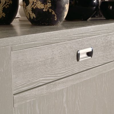 Credenza in frassino con porte scorrevoli e guide blue motion immagine 3