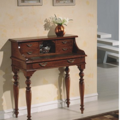 Scrittoio con gamba tornita immagine 1