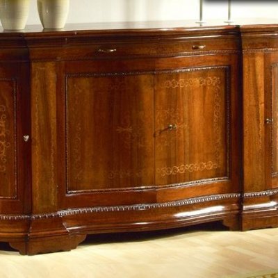 Credenza sagomata 4 porte e 2 cassetti immagine 1