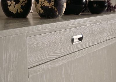 Credenza in frassino con porte scorrevoli immagine 2