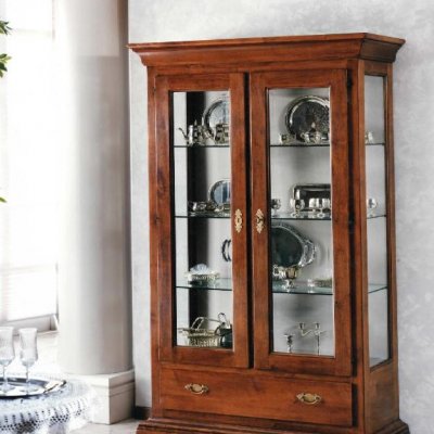 Vetrina 2 porte e 2 cassetti immagine 1