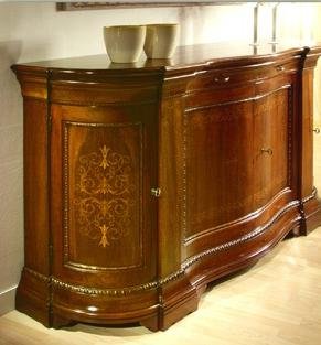 Credenza sagomata 4 porte e 2 cassetti immagine 2
