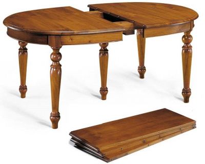 Tavolo ovale allungabile immagine 3