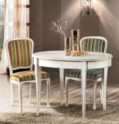 Tavolo allungabile bianco immagine 2